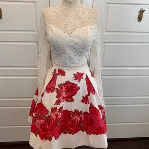 Sherri Hill Rose Derby prom cocktail dress